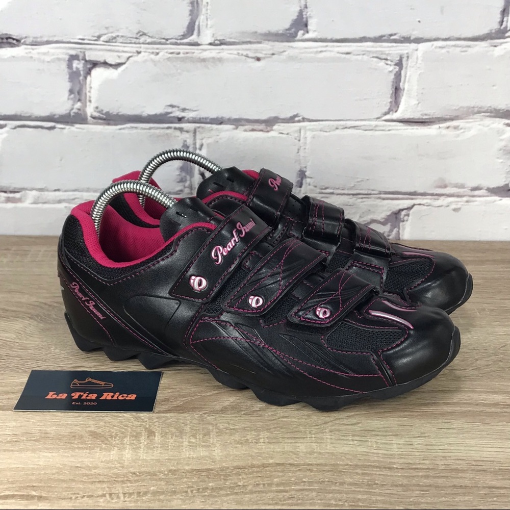 Pearl Izumi All Road Black Pink Cycling Shoes